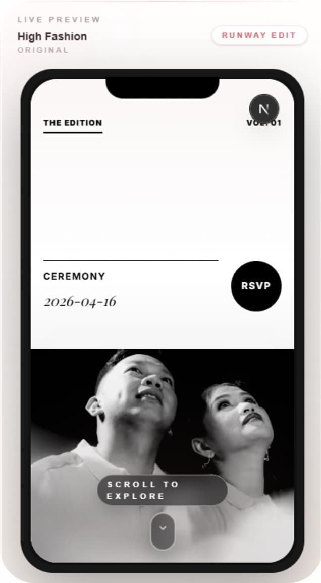 RSVP First preview